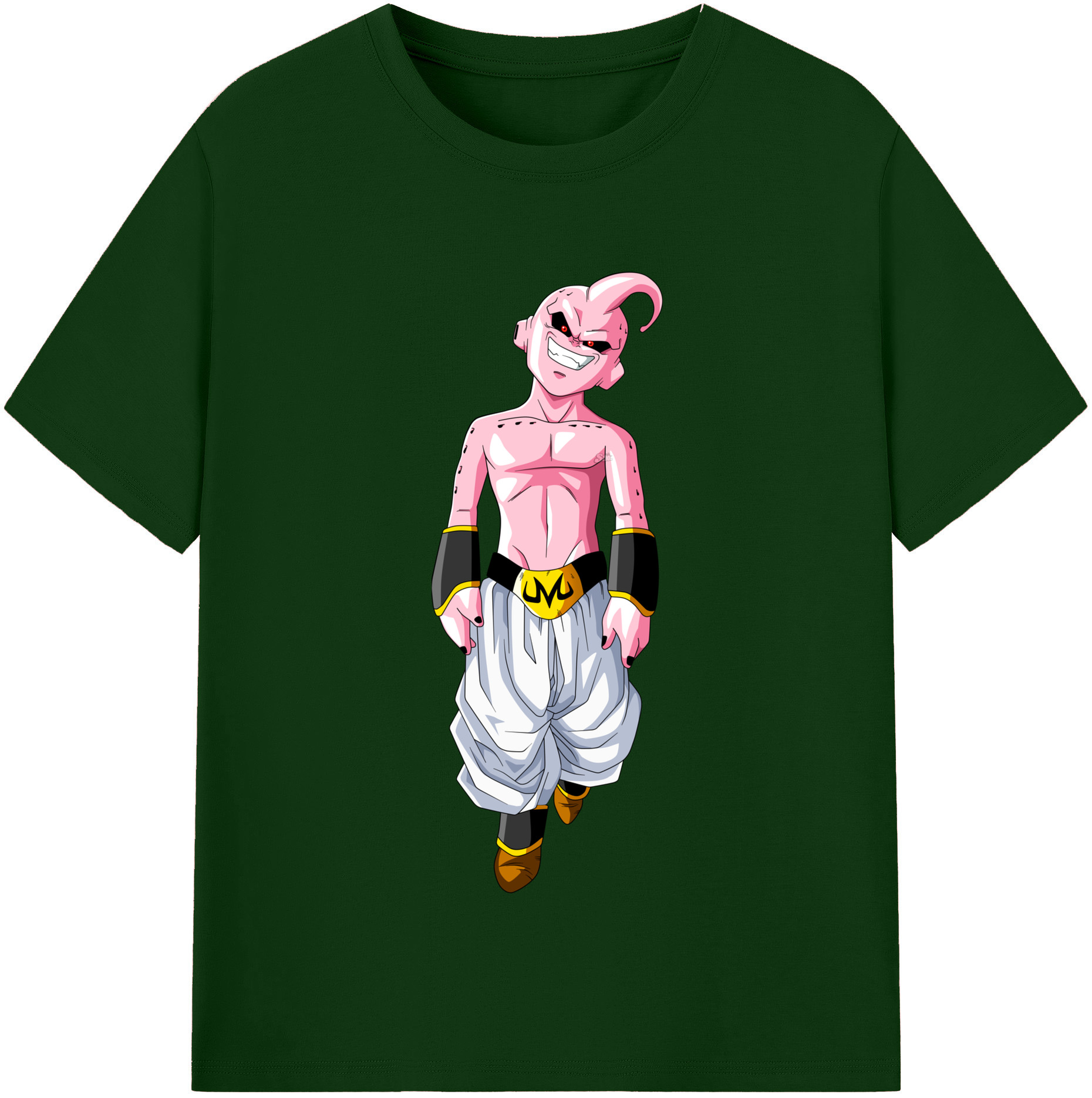 （画像用） ドラゴンボール 魔人ブウ DRAGON BALL Majin Buu 綿100％半袖Tシャツ（フロントプリント）